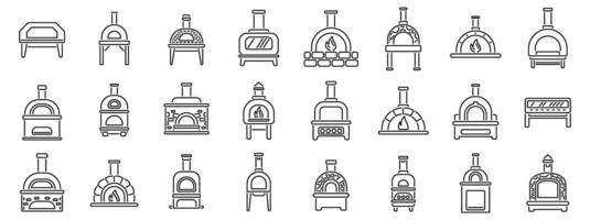 A set of different types of chairs and tables vector