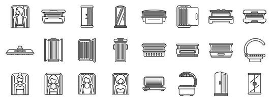 A set of different types of appliances and tools vector