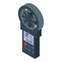 An electronic device with a clock on it vector