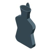 The bottle is shown in 3d vector