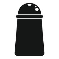Salt shaker icon isolated on white background vector