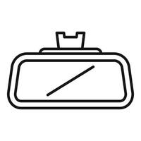 Car dashboard view indicator icon illustration vector