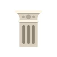 Architectural column standing tall, embracing classical design and historical significance vector