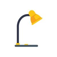 Modern desk lamp illuminating workspace, productivity and focus vector