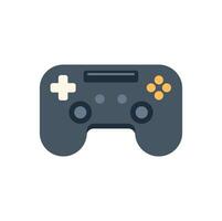 Modern wireless gaming controller isolated on white background vector