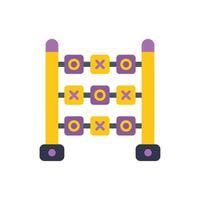 Tic tac toe game board with xs and os representing strategy and fun vector