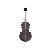 Classical string instrument cello creating beautiful music vector