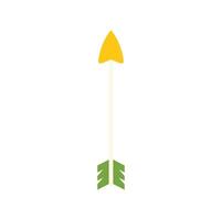 Minimalist arrow pointing upwards symbolizing direction and progress vector