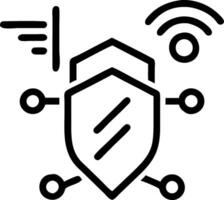 Zero trust security holographic icons emphasizing trustless security systems in a futuristic digital environment vector