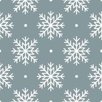 Winter snow seamless pattern with snow covered trees frosty branches and sparkling snowflakes for a magical winter look Set 3 vector
