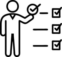 visualizing digital checkmarks task management vector