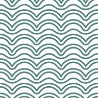 Vintage abstract waves seamless pattern with fluid lines and muted colors for serene designs vector