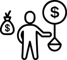 Under soft lamp checking passive income high yield savings comparing APYs ensuring liquidity stable cash reserves ready vector