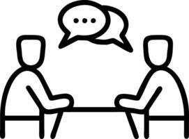 Two happy diverse business professionals and employees discuss and work together having fun during an office meeting Indian teacher and Latin student engage in friendly conversati Set 7 vector