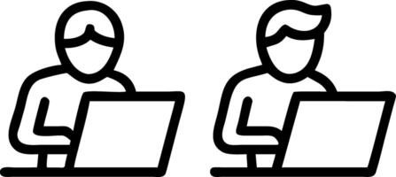 Two busy diverse business men company employees using laptops working in office Professional young businessmen colleagues workers typing on computer technology at office workplace Set 6 vector