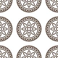 Tribal patterns seamless design with woven textures and rustic elements for an earthy handmade tribal vibe vector