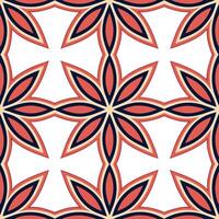 Tribal patterns seamless design with angular shapes and bold colors for a sharp modern tribal aesthetic vector