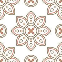 Traditional textiles seamless pattern with intricate woven designs and vibrant colors for a cultural aesthetic Set 6 vector