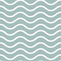 Subtle summer waves seamless pattern with soft undulating lines and muted tones for a peaceful coastal effect Set 2 vector