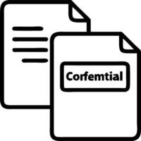 Stacks of holographic files labeled Confidential and Public representing document classification systems vector