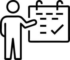 Standing by calendar noting tax filing deadlines preparing necessary forms organizing receipts ensuring accurate submissions no delays vector