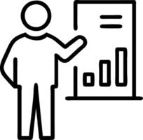 Standing before spreadsheet evaluating passive income investing in REITs checking property sectors comparing dividend yields vector