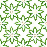 Spring floral seamless pattern with lush petals and a fresh bright color palette perfect for modern designs vector
