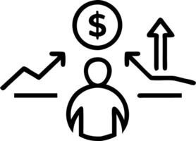 Secure budget plan retirement savings allocating portion into index funds setting milestones monitoring growth ensuring peaceful future no stress vector