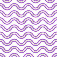 Retro wave seamless pattern with flowing lines and neon accents for dynamic backgrounds vector