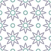 Retro geometric seamless tile pattern complementary colors on white background perfect for vibrant spaces Set 6 vector