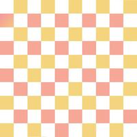 Retro checker seamless pattern with colorful squares and nostalgic vibes for playful designs vector
