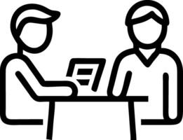 Professional young business man manager financial advisor consulting client having conversation sitting at work meeting Two busy happy diverse male employees checking documents ta Set 4 vector