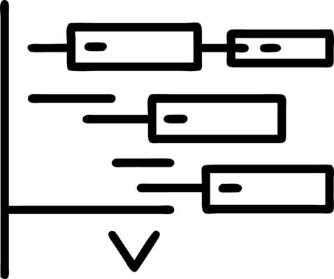 Professional tracking multiple project timelines using advanced holographic Gantt chart systems Set 2