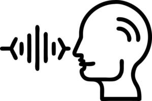 Professional interacting with holographic soundwave tools for voice analysis and recognition vector
