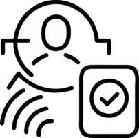 Professional managing KYC processes with advanced holographic identity verification tools vector