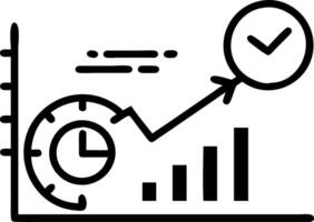 Professional analyzing digital progress indicators with holographic cost speed and quality metrics vector