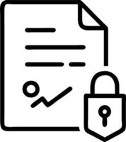 Policy agreement signing depicted by a glowing hologram of a digital policy document being signed in a secure electronic environment vector