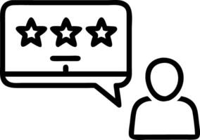Person interacts with holographic laptop interface giving five star rating using digital feedback system symbolizing positive customer satisfaction survey in empty space Set 3 vector