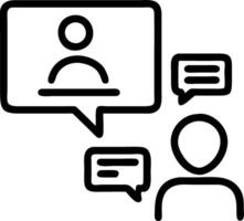 Online coaching holographic icons representing webinars training sessions and mentorship programs in a digital workspace vector
