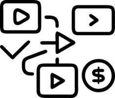 Organize budget plan digital subscriptions auditing streaming apps canceling duplicates choosing basic tiers stable entertainment no hidden costs vector