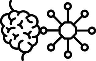Neural network graphics and machine learning models depicting AI powered solutions in modern businesses Set 3 vector