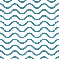 Modern summer waves seamless pattern with angular wave shapes and sharp contrasts for bold beach designs vector