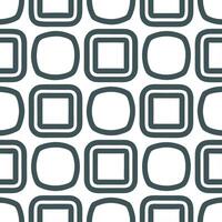 Mid century modern frame seamless tile pattern with retro aesthetics and sleek lines vector
