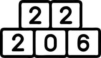 Loading 2026 New Year progress concept featuring wooden blocks spelling 2026 with Loading word symbolizing transition planning preparation business strategy goal setting new beginn vector