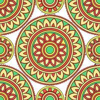 Local motifs seamless pattern with traditional patterns and vibrant colors for a rich cultural aesthetic Set 2 vector