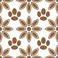 Local motifs seamless pattern with animal inspired prints and earthy textures for a nature infused cultural design vector