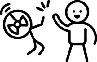 levity and laughter and smile and whimsy vector