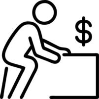Leaning on counter evaluating passive income peer to peer lending assessing borrower profiles diversifying small loan chunks vector