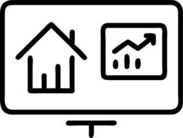 Interactive dashboards displaying home valuations and real estate data for comprehensive real estate analytics in a digital platform vector