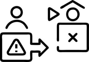 Incident Management Business Process Technology Concept virtual incident management icons diagnosing resolving unexpected problems process automation problem resolution risk concep vector